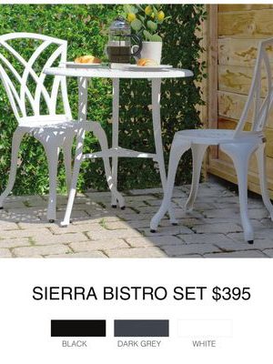 SIERRA BISTRO SET