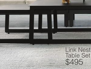 Link Nesting Table Set