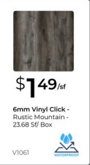 6mm Vinyl Click