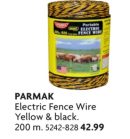Baygard Heavy Duty Poly Wire - Yellow / Black, 200 m