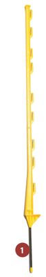 Bigfoot Poly Step-In Post - Yellow, 48"