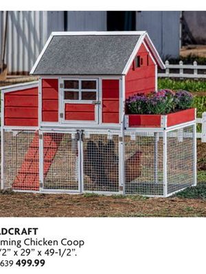 Blooming Chicken Coop