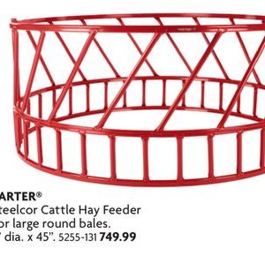 Steelcor Cattle Hay Feeder