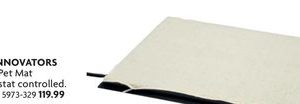 Heated Pet Mat Thermostat controlled