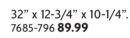32" x 12-3/4" x 10-1/4" Live Animal Trap