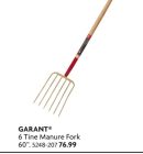 6 Tine Manure Fork