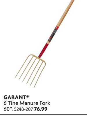 6 Tine Manure Fork