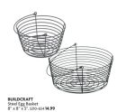 Steel Egg Basket