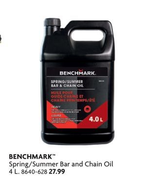 Spring/Summer Bar and Chain Oil