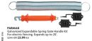 Galvanized Expandable Spring Gate Handle Kit