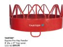 Equine Pro Hay Feeder 8' dia. x 17" hay saver