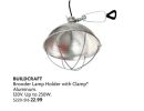 Brooder Lamp Holder with Clamp