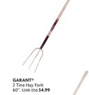 3 Tine Hay Fork