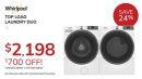 WHIRLPOOL TOP LOAD LAUNDRY DUO