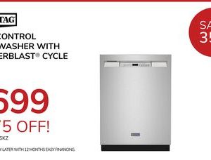 MAYTAG TOP CONTROL DISHWASHER WITH POWERBLAST® CYCLE