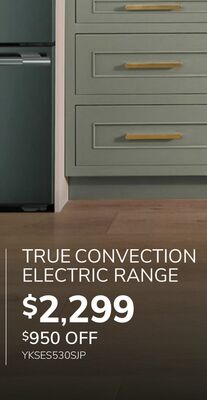 TRUE CONVECTION ELECTRIC RANGE