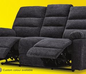 Lucie Reclining Sofa - Charcoal