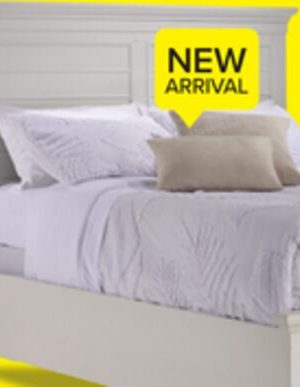 Charleston 3 - Piece Queen Storage Bed - Dove White