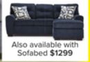 Mackay Queen Sofa Bed - Blue