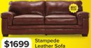 Stampede Leather SofaStampede Leather Sofa - Chestnut