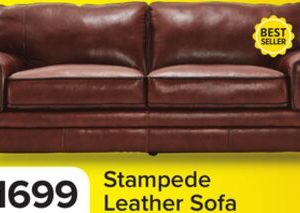 Stampede Leather SofaStampede Leather Sofa - Chestnut