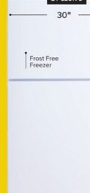 L2 White Top-Freezer Refrigerator (18.0 cu. ft.) - LRT18S4AWWC