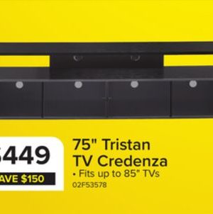 75" Tristan TV Credenza