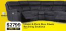 Haven 6-Piece Dual Power Reclining Sectional
