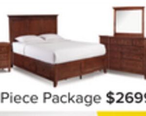 San Mateo 6-Piece Queen Bedroom Package-Tuscan