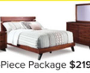 Camila 6-Piece Queen Bedroom Package - Rustic Brown
