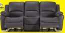 Alba Leather Power Reclining Sofa - Grey