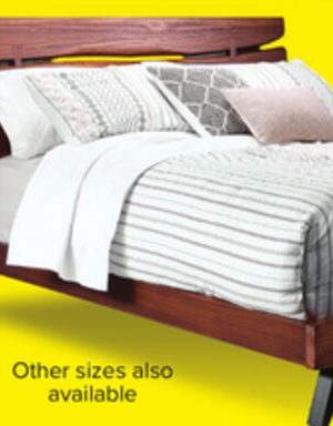 Camila 3-Piece Queen Bed - Rustic Brown