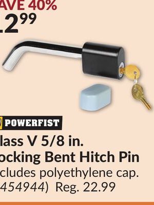 Class V 5/8 in. Locking Bent Hitch Pin