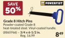Grade 8 Hitch Pins