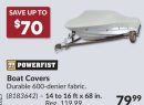 Boat Covers 14 to 16 ftx 68 in.