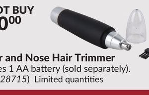 Ear and Nose Hair Trimmer