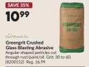Greengrit Crushed Glass Blasting Abrasive