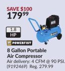 8 Gallon Portable Air Compressor