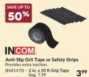 Anti-Slip Grit Tape or Safety Strips
