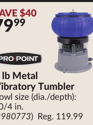 5 lb Metal Vibratory Tumbler