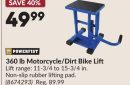 360 lb Motorcycle/Dirt Bike Li