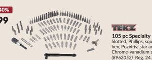 105 pc Specialty Bit Set