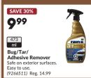 Bug/Tar/ Adhesive Remover