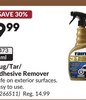 Bug/Tar/ Adhesive Remover