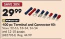 400 pc Terminal and Connector Kit