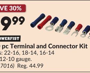400 pc Terminal and Connector Kit