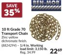 10 ftGrade 70 Transport Chain