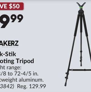 Quik-Stik Shooting Tripod