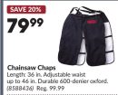 Chainsaw Chaps