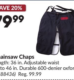 Chainsaw Chaps
